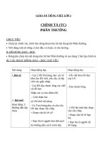Giáo án Tiếng Việt 2 tuần 2 bài: Chính tả  Tập chép: Phần thưởng. Phân biệt SX, ĂN ĂNG. Bảng chữ cái