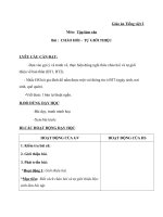 Giáo án Tiếng Việt 2 tuần 2 bài: Tập làm văn  Chào hỏi. Tự giới thiệu