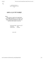 Phân tích các nhân tố tác động đến giá cổ phiếu thường của các công ty cổ phần ngành dầu khí niêm yết trên thị trường chứng khoán việt nam