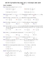 de on tap kiem tra hoc ky 2 lop 12 nam hoc 2018 2019