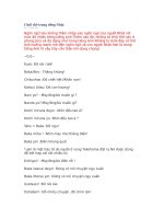 chui the trong tieng nhat