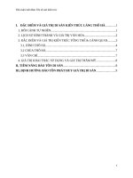 tiểu luận bảo tồn di sản làng truyền thống làng thổ hà