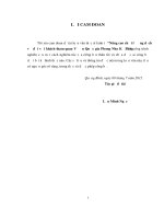 Nâng cao chất lượng dịch vụ đối với khách tham quan vườn quốc gia phong nha kẻ bàng 