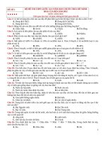 10  đề thi THPT quốc gia năm 2019 chuẩn bộ