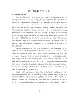 Hoàn thiện chính sách marketing – mix cho sản phẩm lưu trú của khách sạn hương giang, thừa thiên huế 