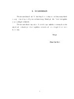 SỰ hài LÒNG với CÔNG VIỆC và LÒNG TRUNG THÀNH của NGƯỜI LAO ĐỘNG tại hợp tác xã XUÂN LONG, THÀNH PHỐ HUẾ 