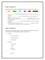 unit 1   grammar   vocabulary 