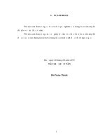 Giải pháp nâng cao chất lượng tín dụng ở ngân hàng nông nghiệp và phát triển nông thôn huyện hậu lộc, tỉnh thanh hóa 