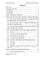 Báo cáo thực tập tốt nghiệp ngân hàng TMCP Bưu điện LIÊN VIỆT chi nhánh Bắc NINH