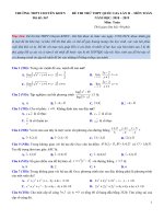 03  97  đề thi thử THPT môn toán chuyên KHTN   hà nội   lần 2   năm 2019    có đáp án chi tiết 
