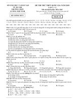 95  THPT lương thế vinh   hà nội   lần 2   năm 2019 