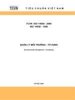 TCVN 14050 2000 ISO   quản lý môi trường   từ vựng 