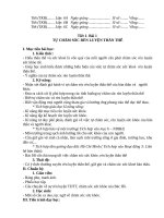 Giáo án giáo dục công dân 6, 3 cột chuẩn kiến thức