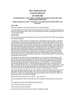 TCVN 22006 2013 ISO   hệ thống quản lý chất lượng   hướng dẫn áp dụng TCVN ISO 9001 2008 trong ngành 