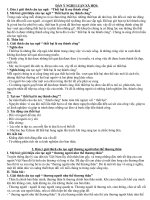 DÀN Ý NGHỊ LUẬN XÃ HỘI