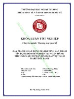 ĐẨY MẠNH HOẠT ĐỘNG MARKETING SẢN PHẨM TÍN DỤNG DOANH NGHIỆP TẠI NGÂN HÀNG THƯƠNG MẠI CỔ PHẦN HÀNG HẢI VIỆT NAM MARITIME BANK