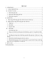 bài tiểu luận chính thức