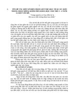 “Một số biện pháp nâng cao chất lượng giáo dục phát triển vận động cho trẻ 5 6 tuổi”