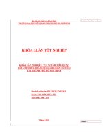 KHẢO SÁT THỊ HIẾU CỦA NGƯỜI TIÊU DÙNG   ĐỐI VỚI THỰC PHẨM ĐƯỢC CHẾ BIẾN TỪ TÔM  TẠI THÀNH PHỐ HỒ CHÍ MINH   