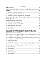 Vật quyền trong tư pháp La Mã và vật quyền trong pháp luật dân sự Việt Nam nhìn dưới góc độ so sánh.