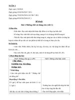 Giáo án mĩ thuật lớp 3 tiểu học