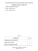 Một số biện pháp nhằm nâng cao hiệu quả dạy tập làm văn lớp 3 ở trường tiểu học