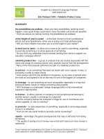 ESL podcast 1076 – celebrity product lines