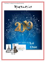 Mừng xuân kỷ hợi 2019 tài liện mẫu tham khảo