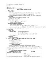 Giáo án hóa học 12 Bài 33 Hợp kim của sắt