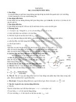 lý thuyết, bài tập ôn thi THPT môn Lý