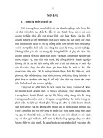 Đánh giá tính hữu hiệu của hệ thống kiểm soát nội bộ tại khách sạn avatar đà nẵng (tt) 