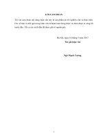 Nâng cao chất lượng công tác đấu thầu tại ban quản lý dự án đầu tư xây dựng thành phố bắc giang 