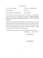 Nghiên cứu phát thải khí CO2 trong hoạt động hàng không dân dụng việt nam và đề xuất các biện pháp giảm thiểu 