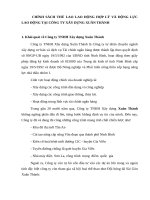 Chính sách thù lao lao động hợp lý và động lực lao động tại công ty xây dựng xuân thành 