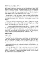 RỐI LOẠN LO ÂU LAN TỎA