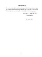 Đề xuất giải pháp nâng cao năng lực công tác quản lí chất lượng công trình của chủ đầu tư trong giai đoạn thi công, áp dụng cho dự án cải tạo nâng cấp công trình thủy lợi hồ cầu rễ 