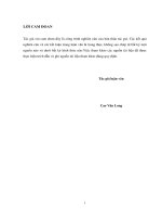 Hoàn thiện công tác quản lý chi phí giai đoạn thực hiện dự án tại ban quản lý dự án đầu tư xây dựng công trình kết cấu hạ tầng giao thông 