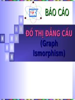 ĐỒ THỊ ĐẲNG CẤU (Graph Ismorphism)
