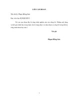 Nghiên cứu phương pháp đánh giá chất lượng và đề xuất một số giải pháp quản lý chất lượng công trình đê sông trên địa bàn tỉnh thanh hóa 