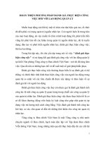 Hoàn thiện phương pháp đánh giá thực hiện công việc đối với lao động quản lý 