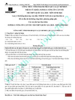 CÔNG THỨC TÍNH NHANH PHẦN QUY LUẬT MENDEN