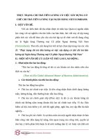 Thực trạng chi trả tiền lương và việc xây dựng cơ chế chi trả tiền lương tại ngân hàng vietcombank 