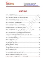 25 chủ điểm ngữ pháp IELTS cho người mới bắt đầu IELTS