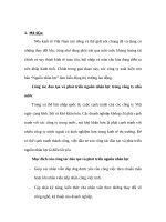 PHÂN TÍCH THỰC TRẠNG và đề XUẤT các GIẢI PHÁP PHÁT TRIỂN NGUỒN NHÂN lực 