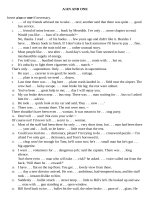 Bài tập với mạo từ tiếng Anh a an và one - CÓ ĐÁP ÁN