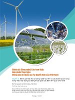 Đánh giá Công nghệ Các-bon thấp Góp phần Thực hiện Đóng góp do Quốc gia Tự Quyết định của Việt Nam