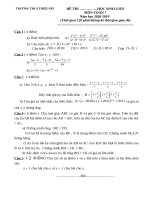 Bộ đề HSG Toán 7 thi tháng 4