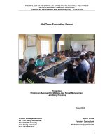 Thí điểm phương pháp quản lý rừng đa mục đích tỉnh lâm đồng en 