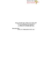 BÁO CÁO KẾT QUẢ CÔNG TÁC SOÁT XÉT Về Báo cáo tài chính giữa niên độ cho kỳ kế toán từ ngày 01/01/2014 đến ngày 30/06/2014 Của CÔNG TY CỔ PHẦN DIC SỐ 4