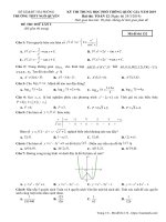 toanmath com   đề thi thử toán THPT quốc gia 2019 trường THPT ngô quyền – hải phòng lần 2 